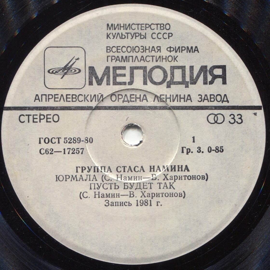 Группа Стаса Намина "Цветы"