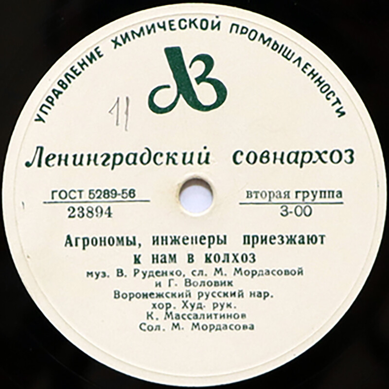 Агрономы, инженеры приезжают к нам в колхоз / И у нас в Воронеже