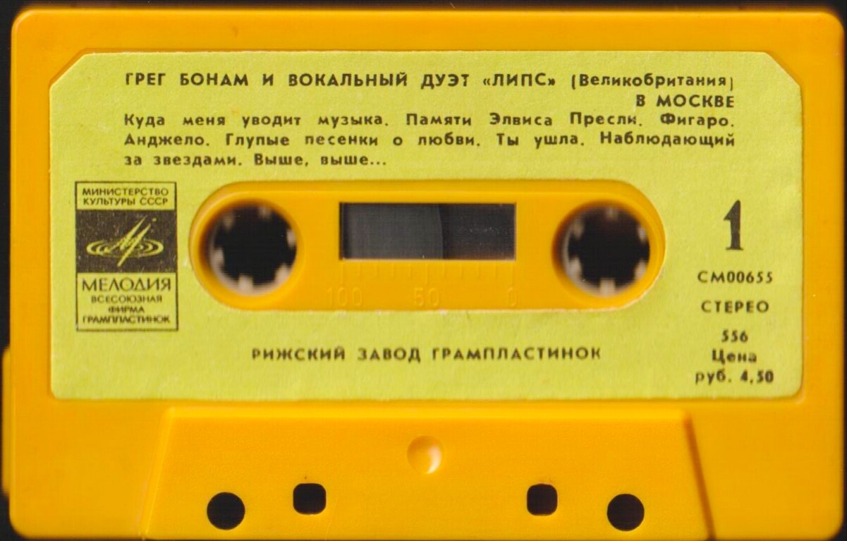 Грег Бонам и вокальный дуэт "ЛИПС" (Великобритания) в Москве