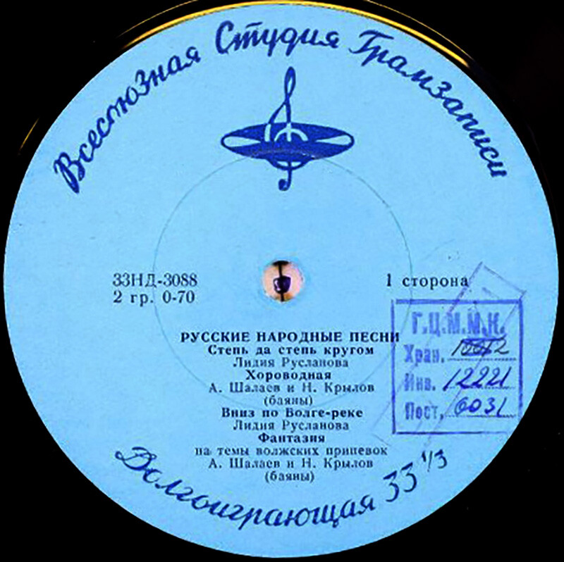 Русские народные песни