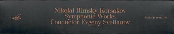 Nikolai Rimsky-Korsakov. Symphonic Works. Conductor Eugeny Svetlanov