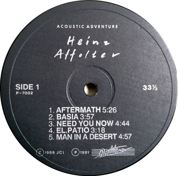 Heinz Affolter ‎— Acoustic Adventure