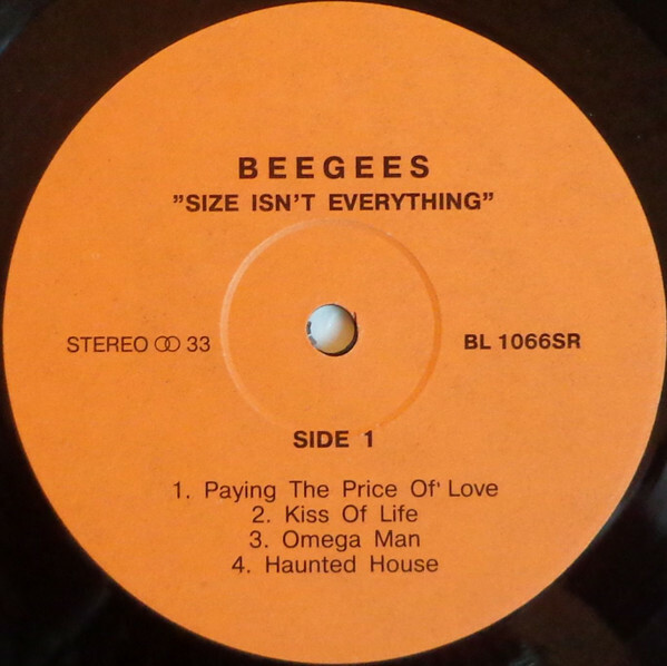 BEE GEES - Size Isn´t Everything