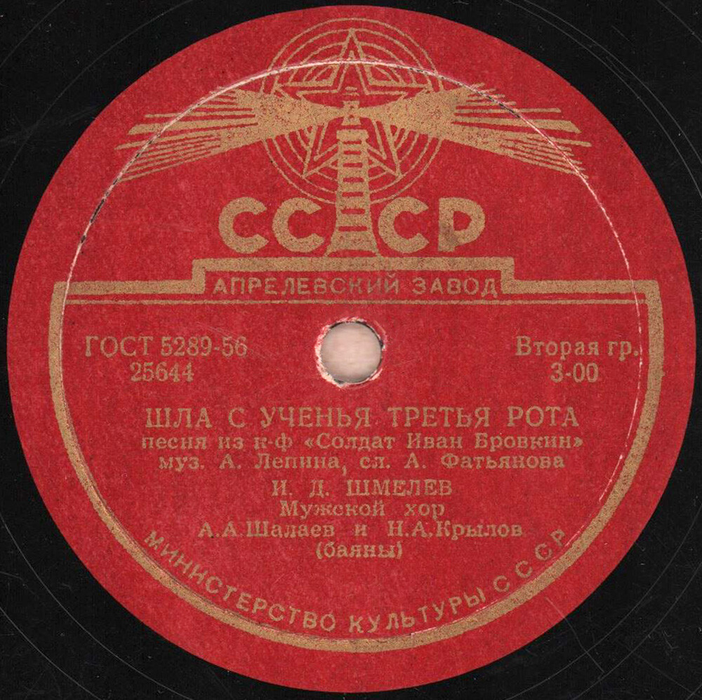 Песни из к-ф «Солдат Иван Бровкин»
