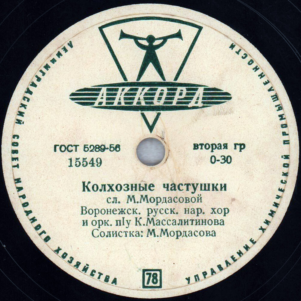 Воронежский русский народный хор и оркестр п/у К. И. Массалитинова
