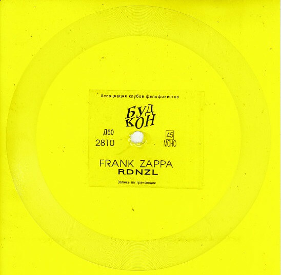 Frank Zappa — RDNZL
