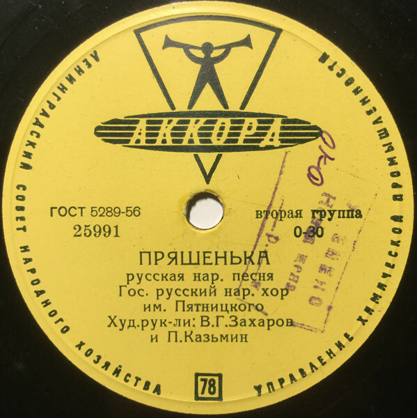 Государственный русский народный хор им. Пятницкого