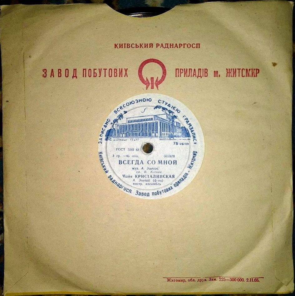 Соловьи / Завод побутових приладiв. 2-11-65