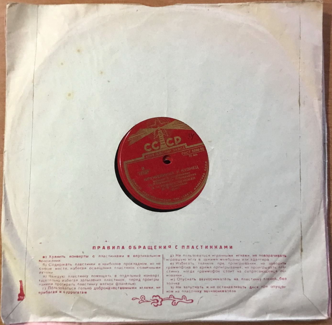 Маяк / Правила - Узор (красный)