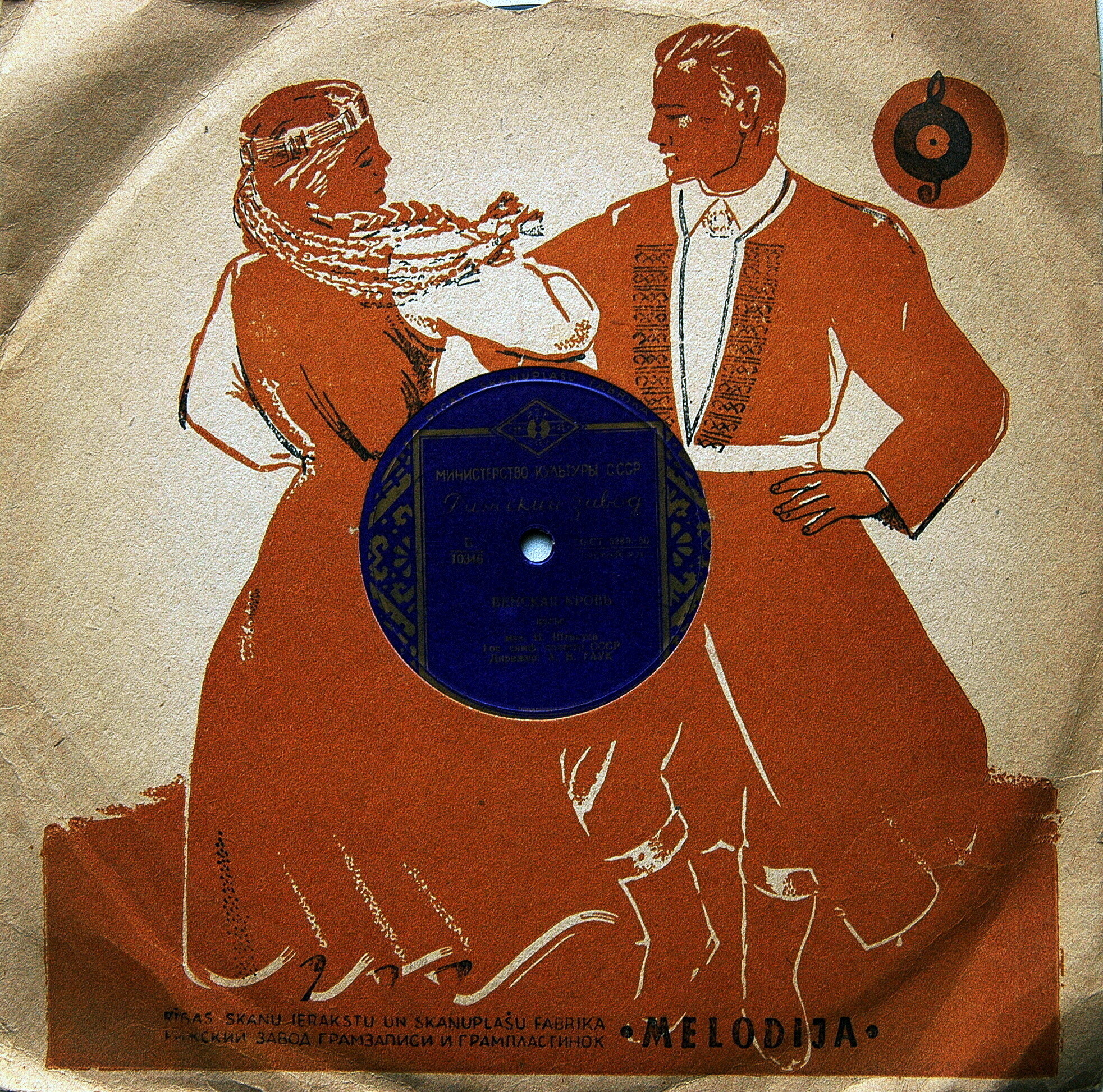 Melodija. РЗ грамзаписи и грампластинок - Танцоры / Правила P.367