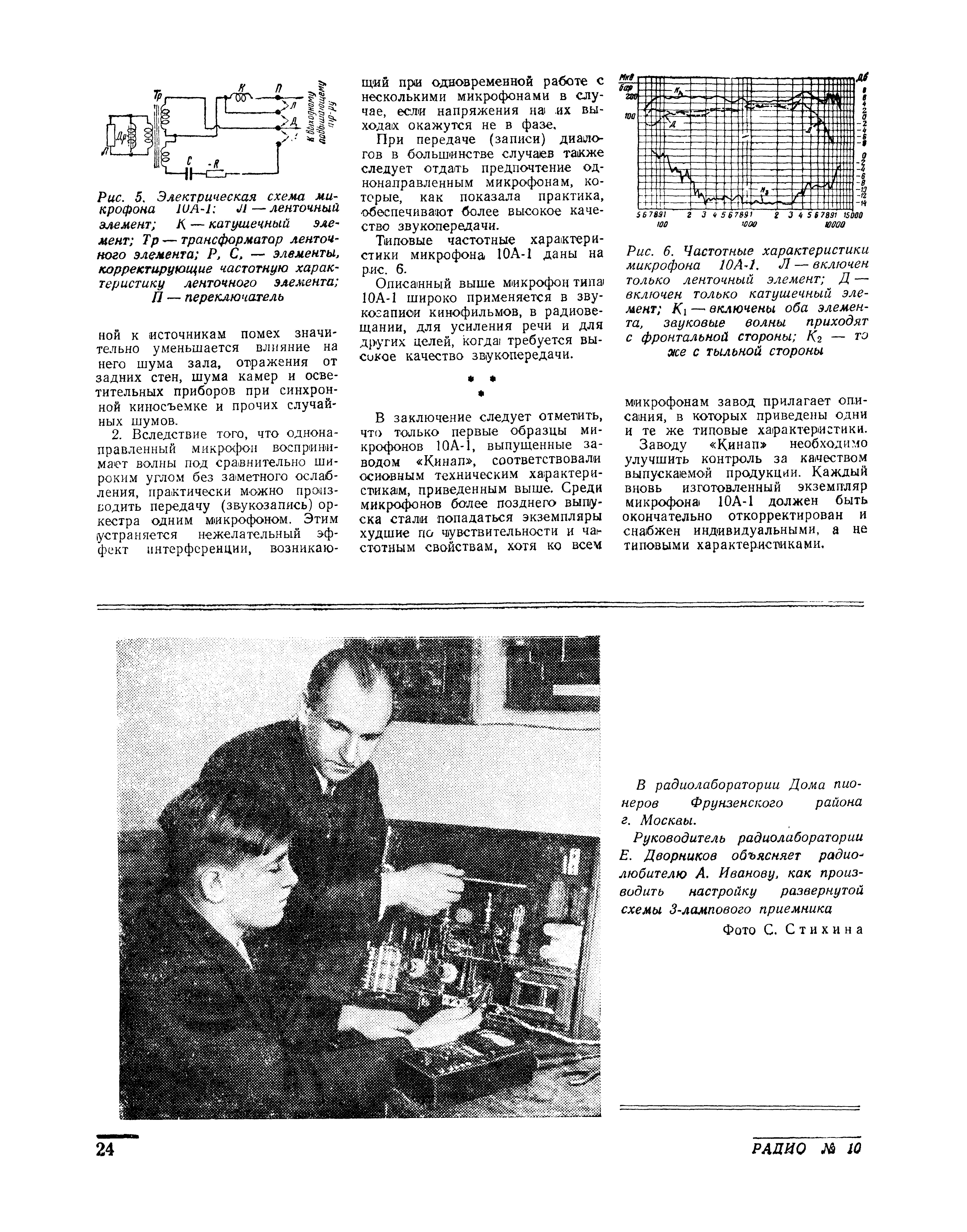 Микрофон 10А-1
