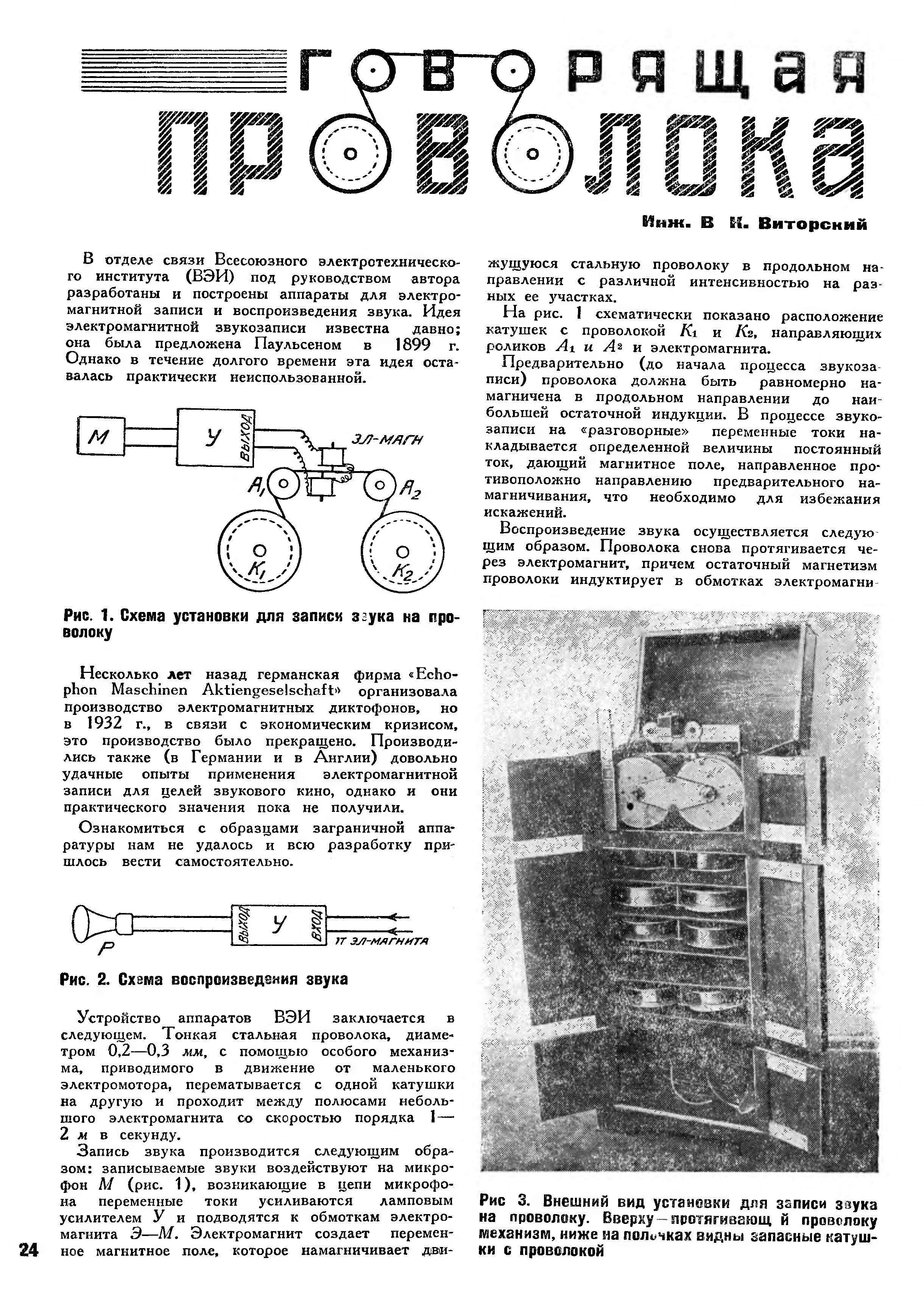 ГОВОРЯЩАЯ ПРОВОЛОКА