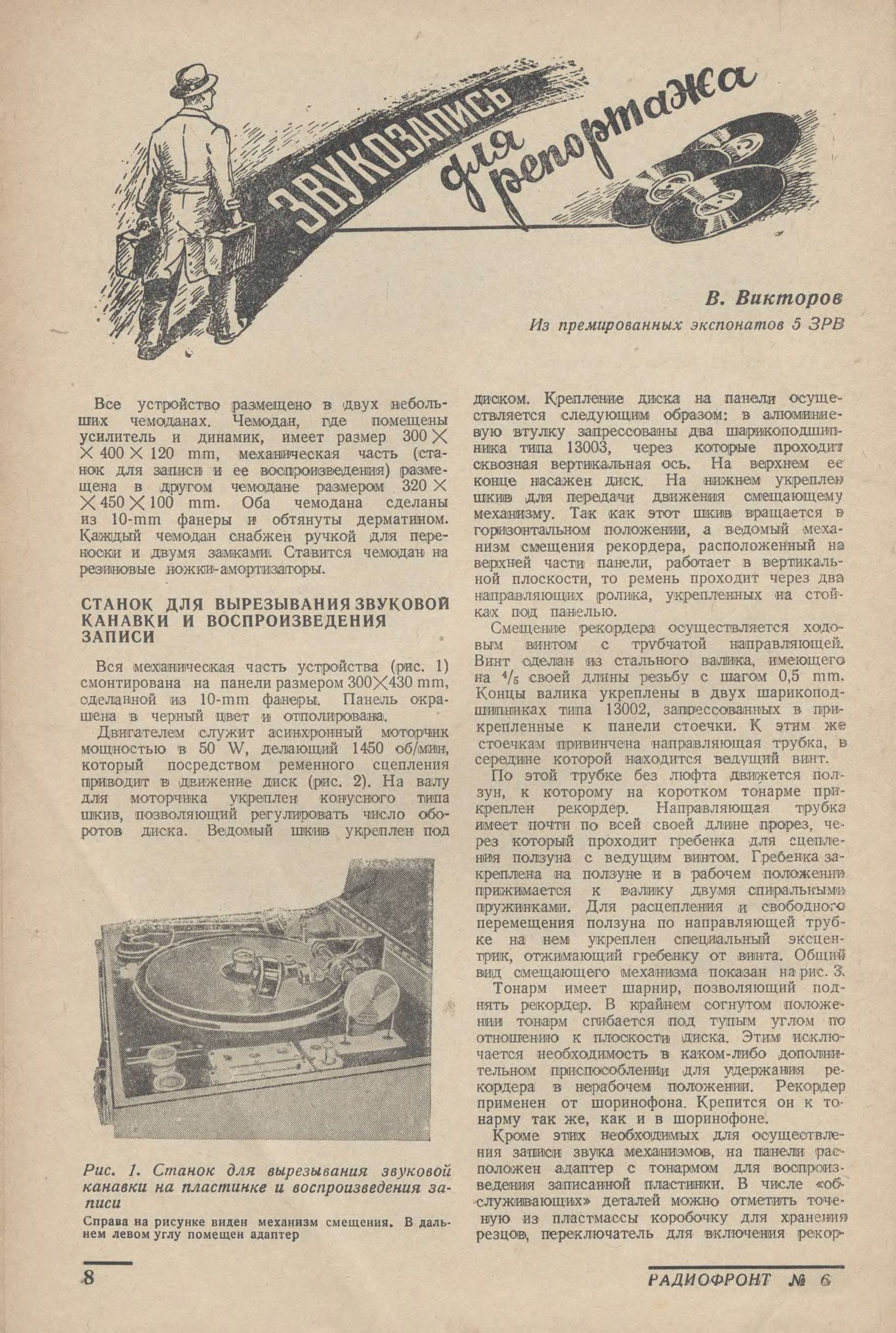 ЗВУКОЗАПИСЬ для репортажа