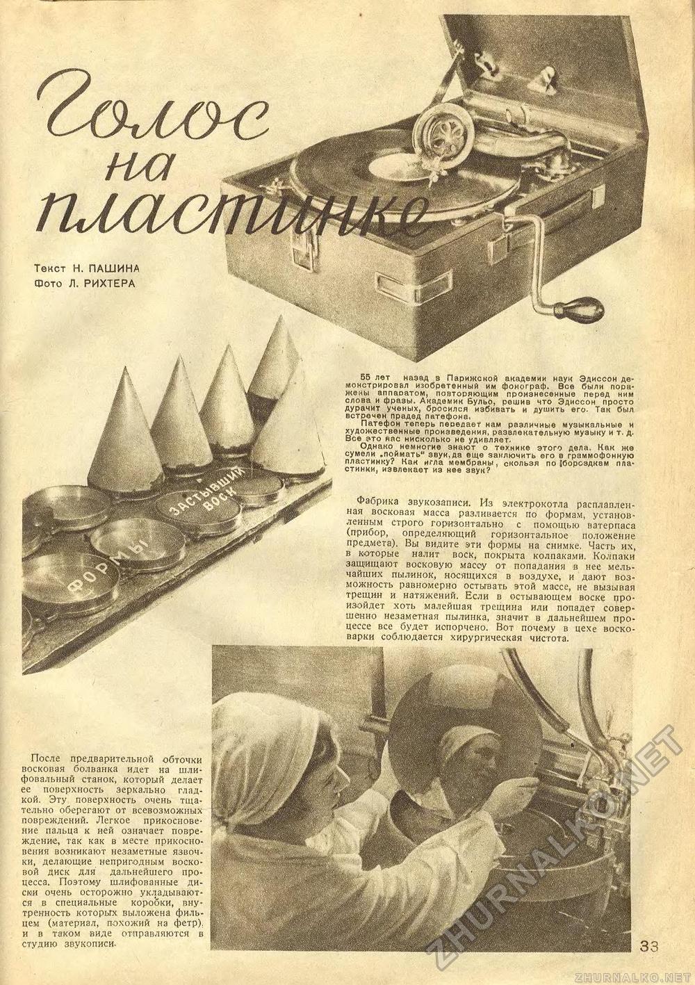 Голос на пластинке