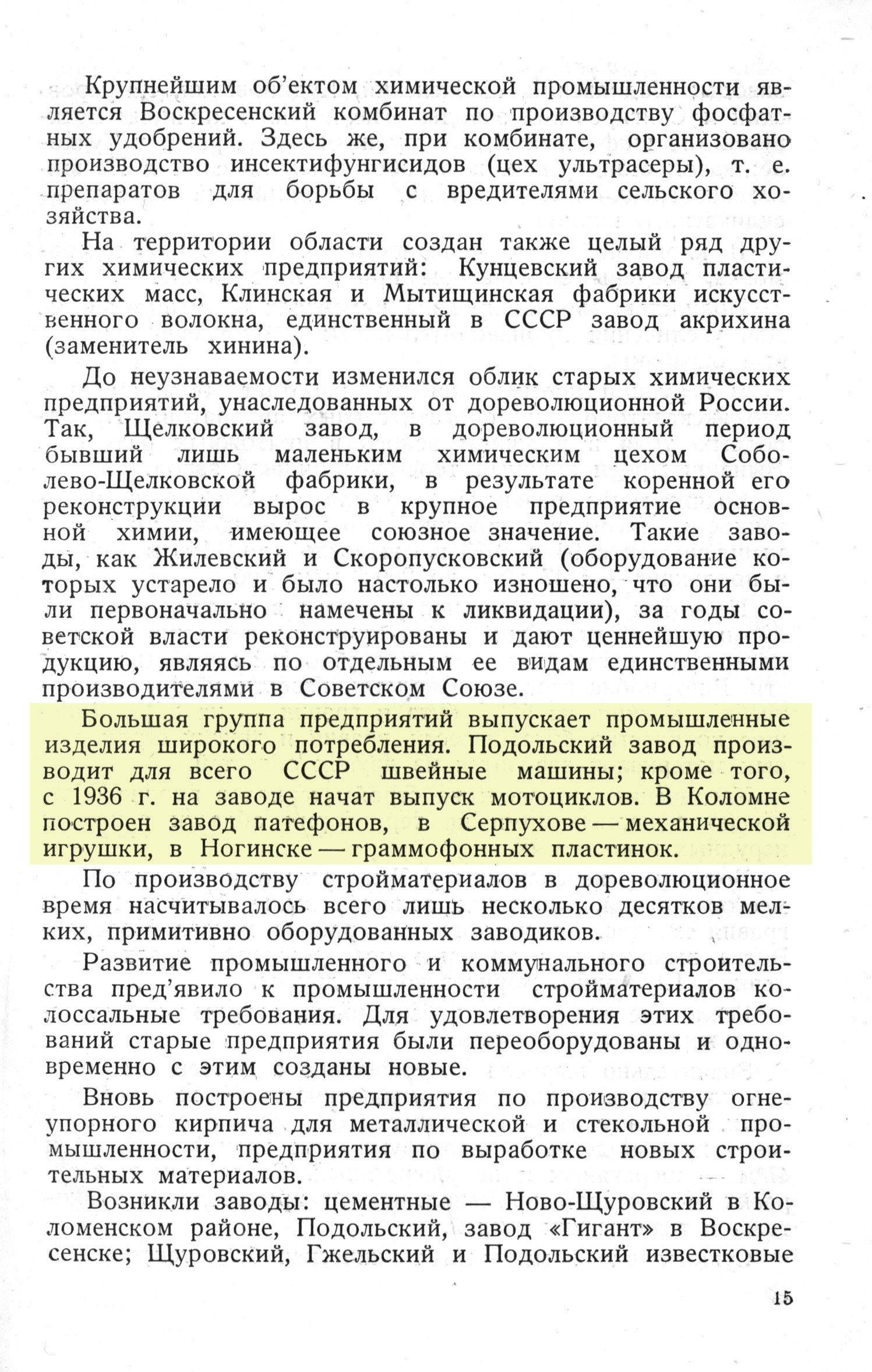 Районы Московской области