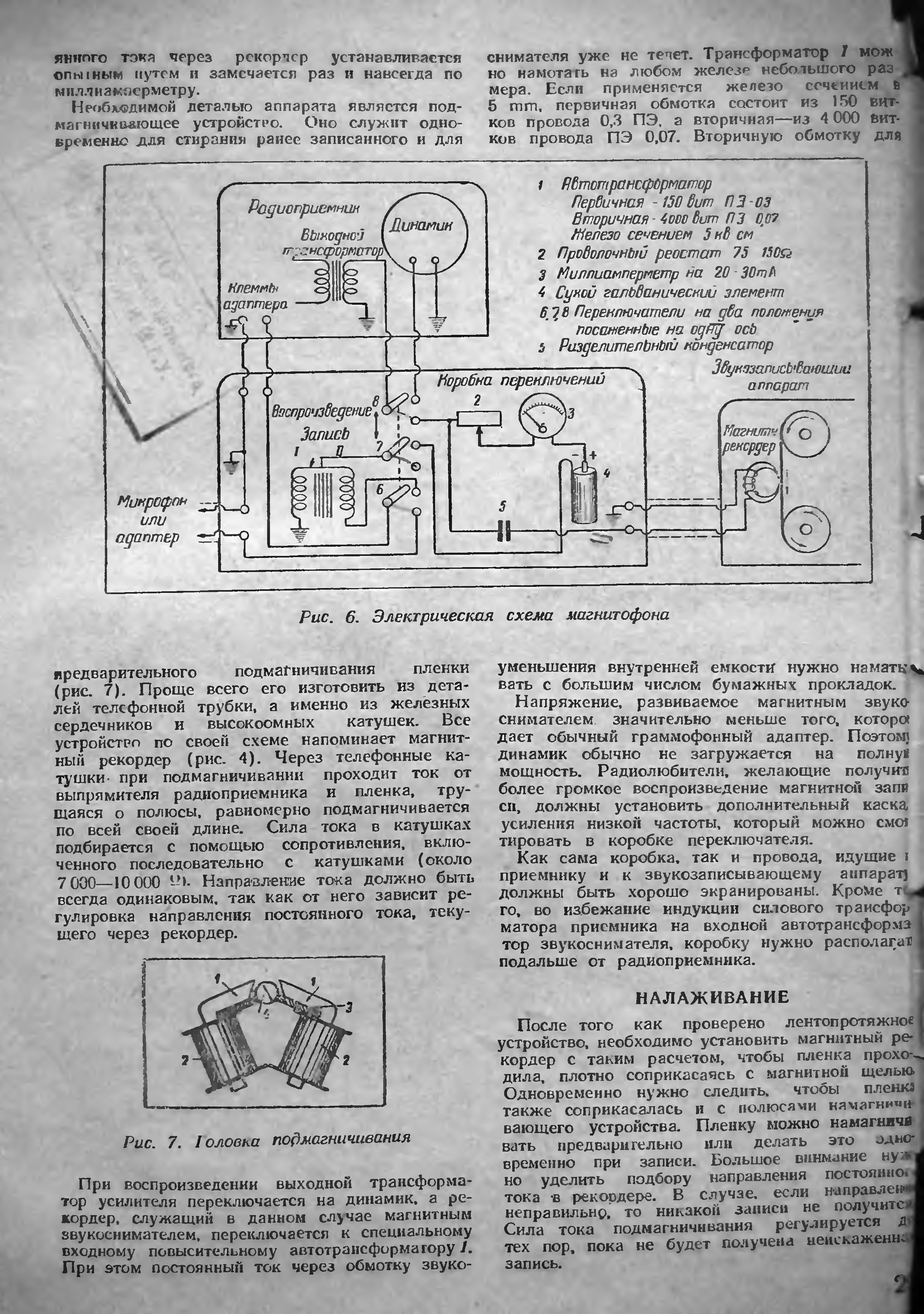 Самодельный магнитофон