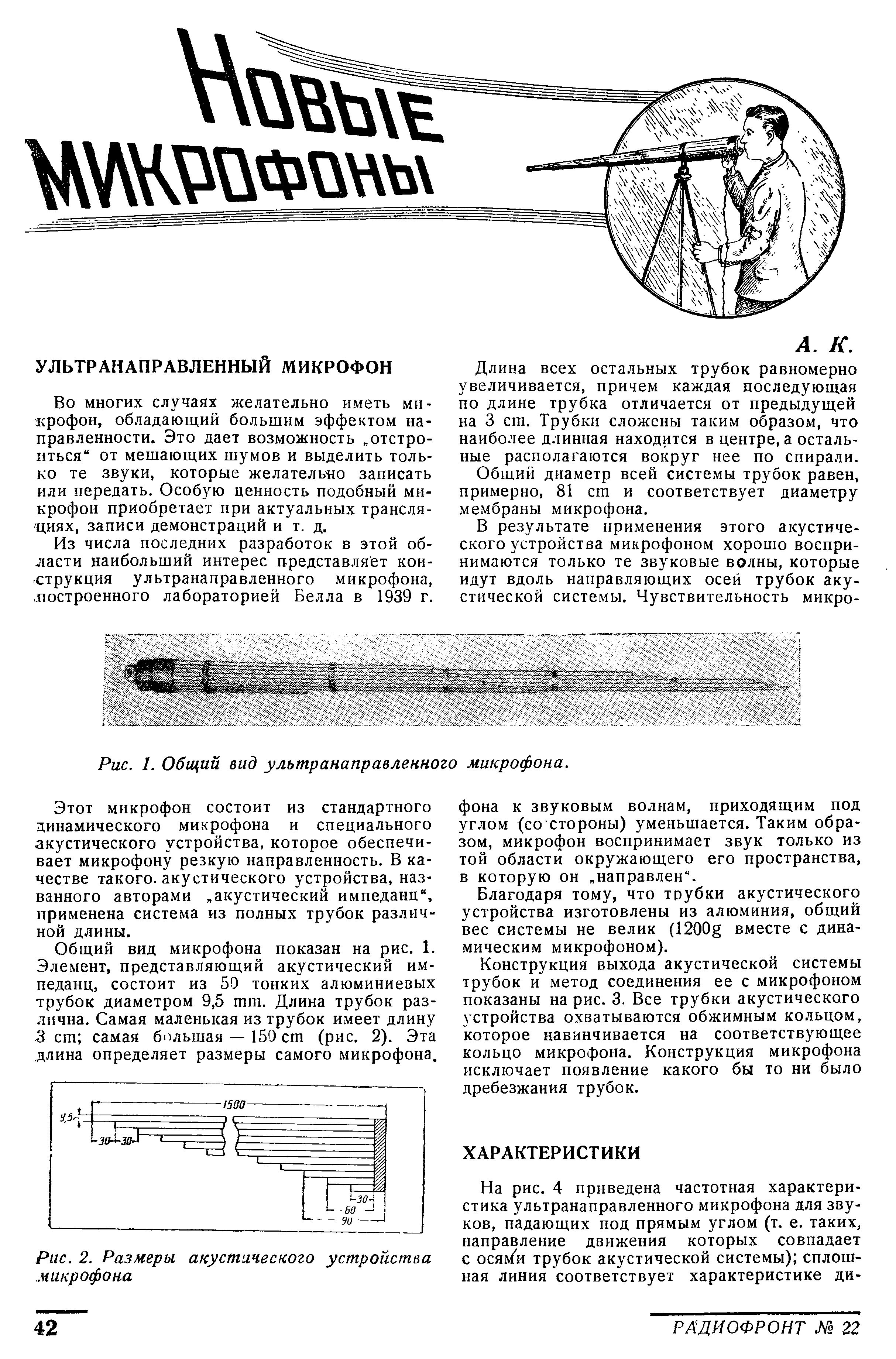 Новые микрофоны