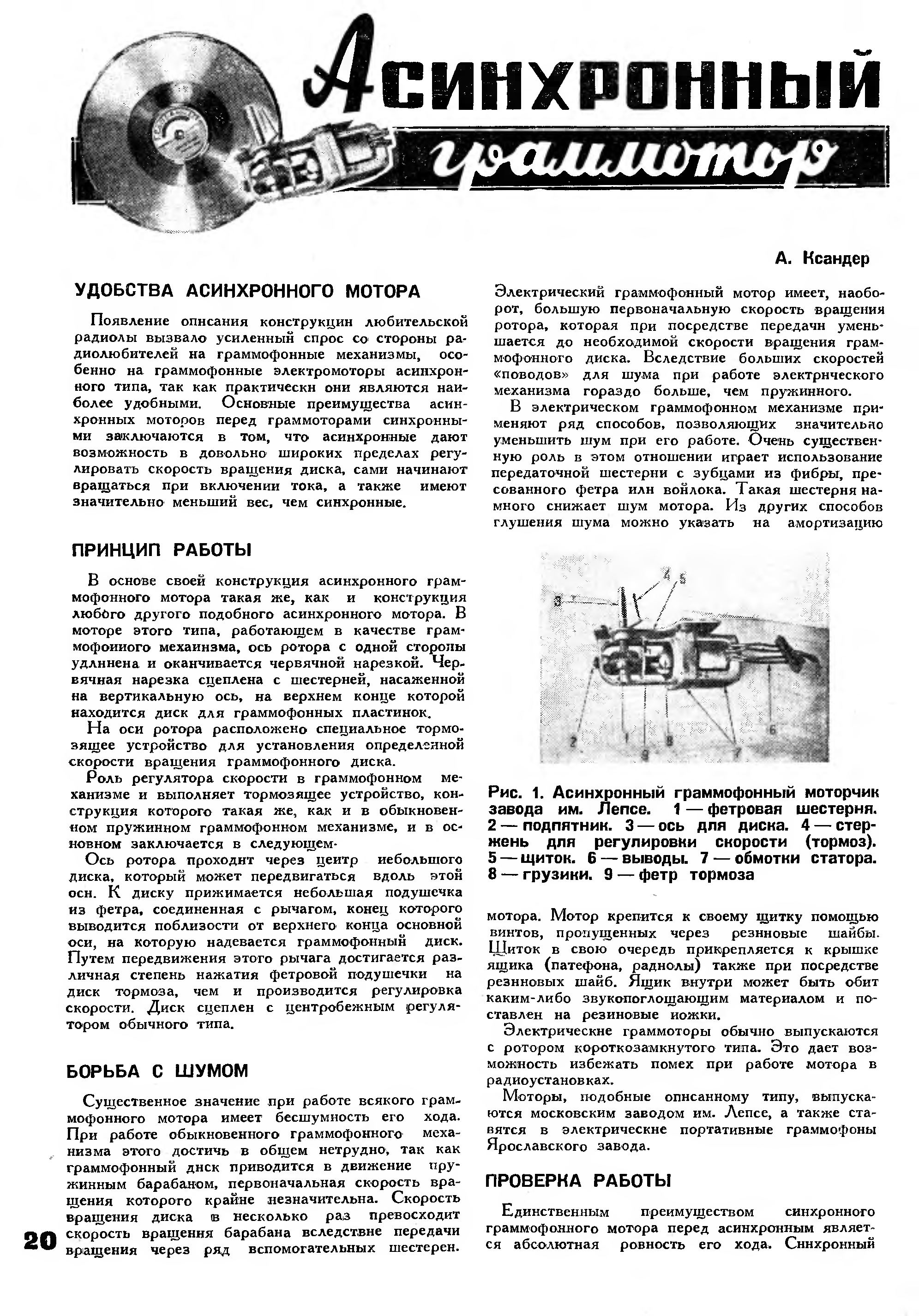 Асинхронный граммотор