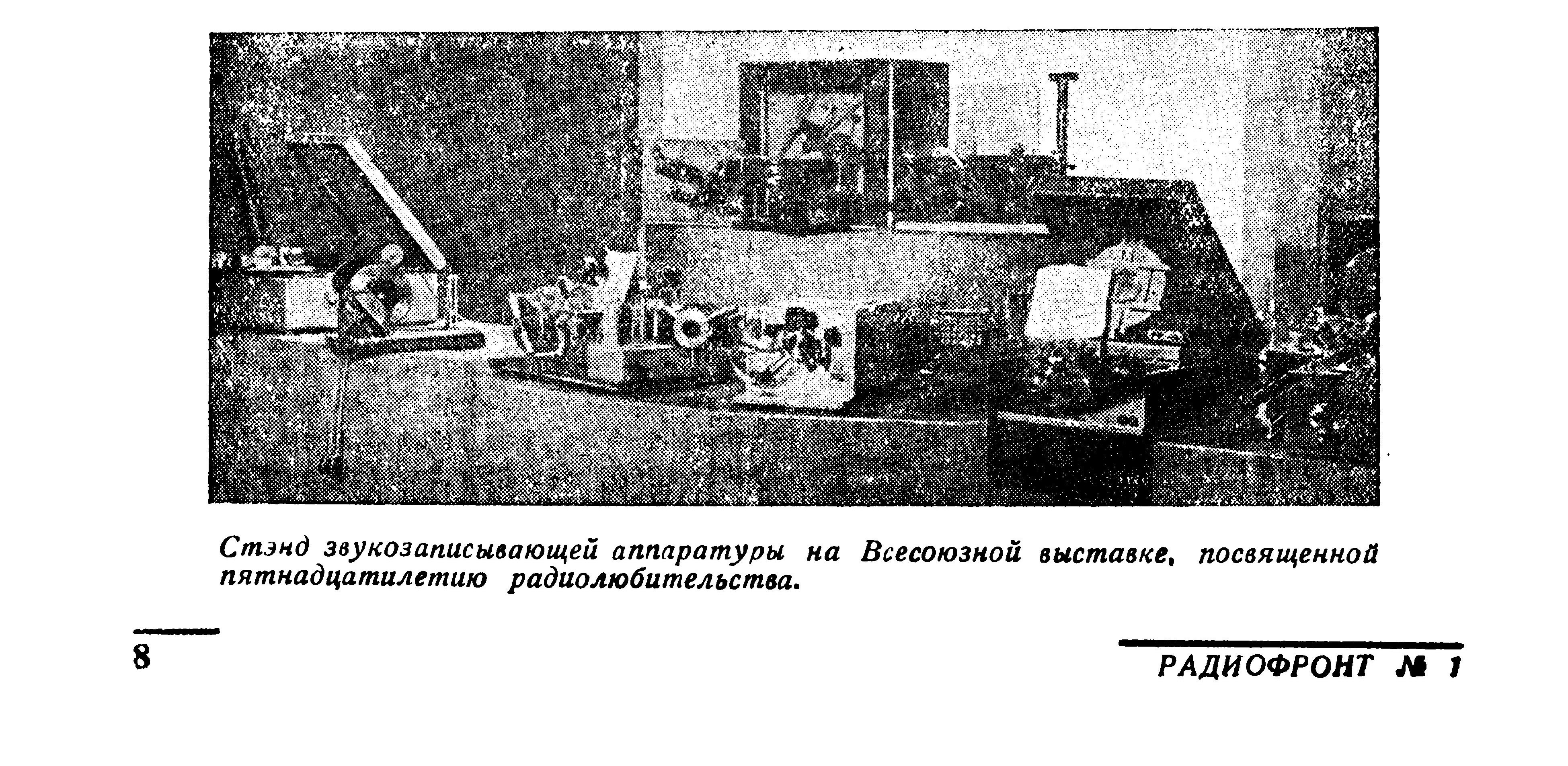 ЮБИЛЕЙНАЯ РАДИОВЫСТАВКА (фрагменты)